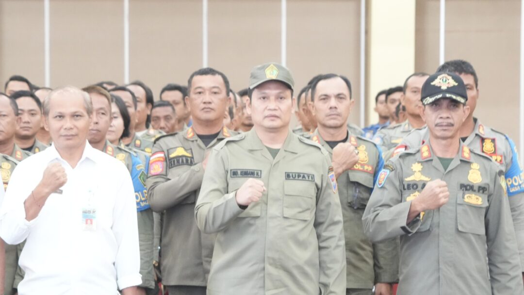 Jaga Wibawa Pemda, Bupati Kembang Minta Agar Satpol PP Tegas Dalam Hal Penegakan Perda Lewat Cara Humanis