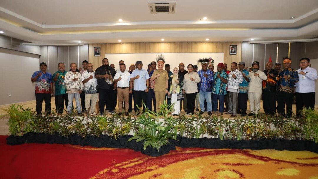 Tokoh Agama dan Tokoh Adat Beri Dukungan dan Apresiasi Pj Gubernur Papua Agus Fatoni