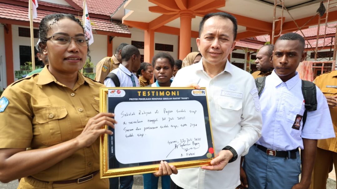 Pj Gubernur Agus Fatoni Tinjau Sekolah Rakyat di Kabupaten Sarmi: 30 Juli Sudah Siap Digunakan