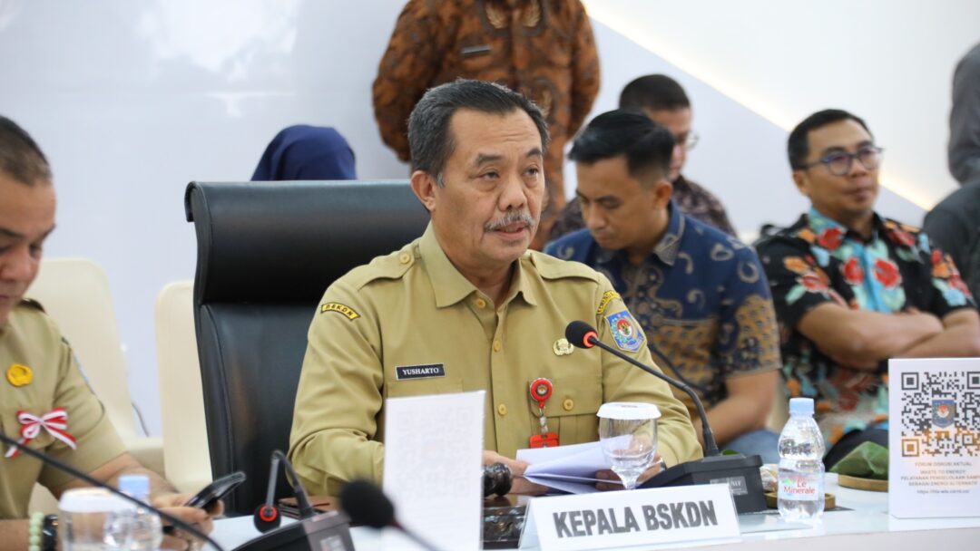 Sampah Masuk Proyek Strategis Nasional, BSKDN Dukung Pemda Realisasikan Waste to Energy