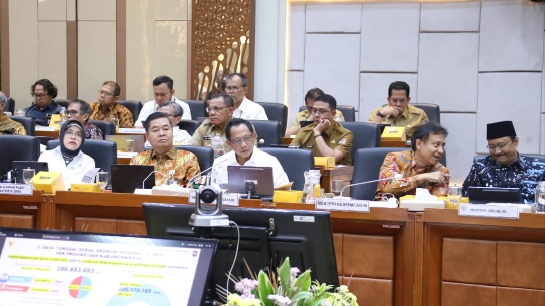 Mendagri Dukung Pendataan PBI JKN dalam Rangka Integrasi DTSEN