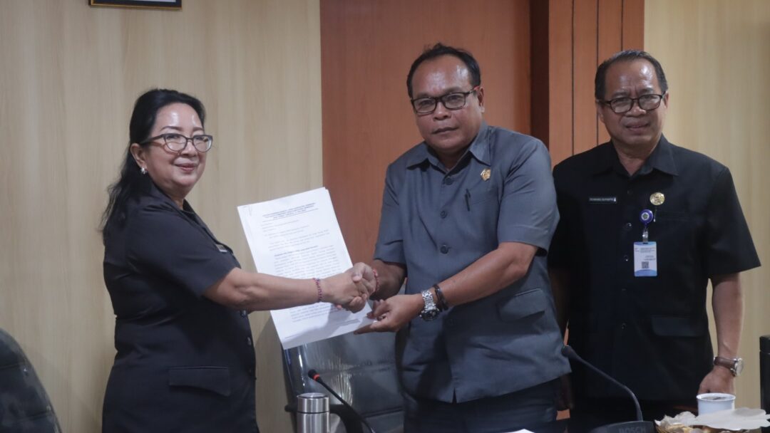 Rapat Paripurna DPRD Jembrana Bahas Laporan Banggar Dan Pansus, Fokus Ranperda Prioritas