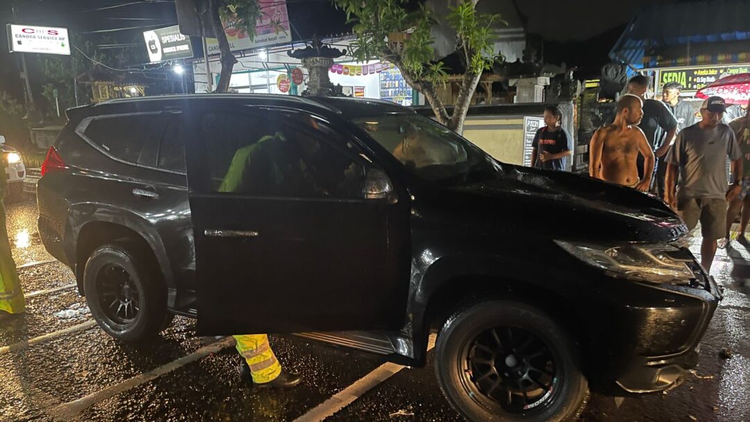 Kecelakaan Maut di Jembrana: Pemotor Tewas Ditabrak Pajero Sport