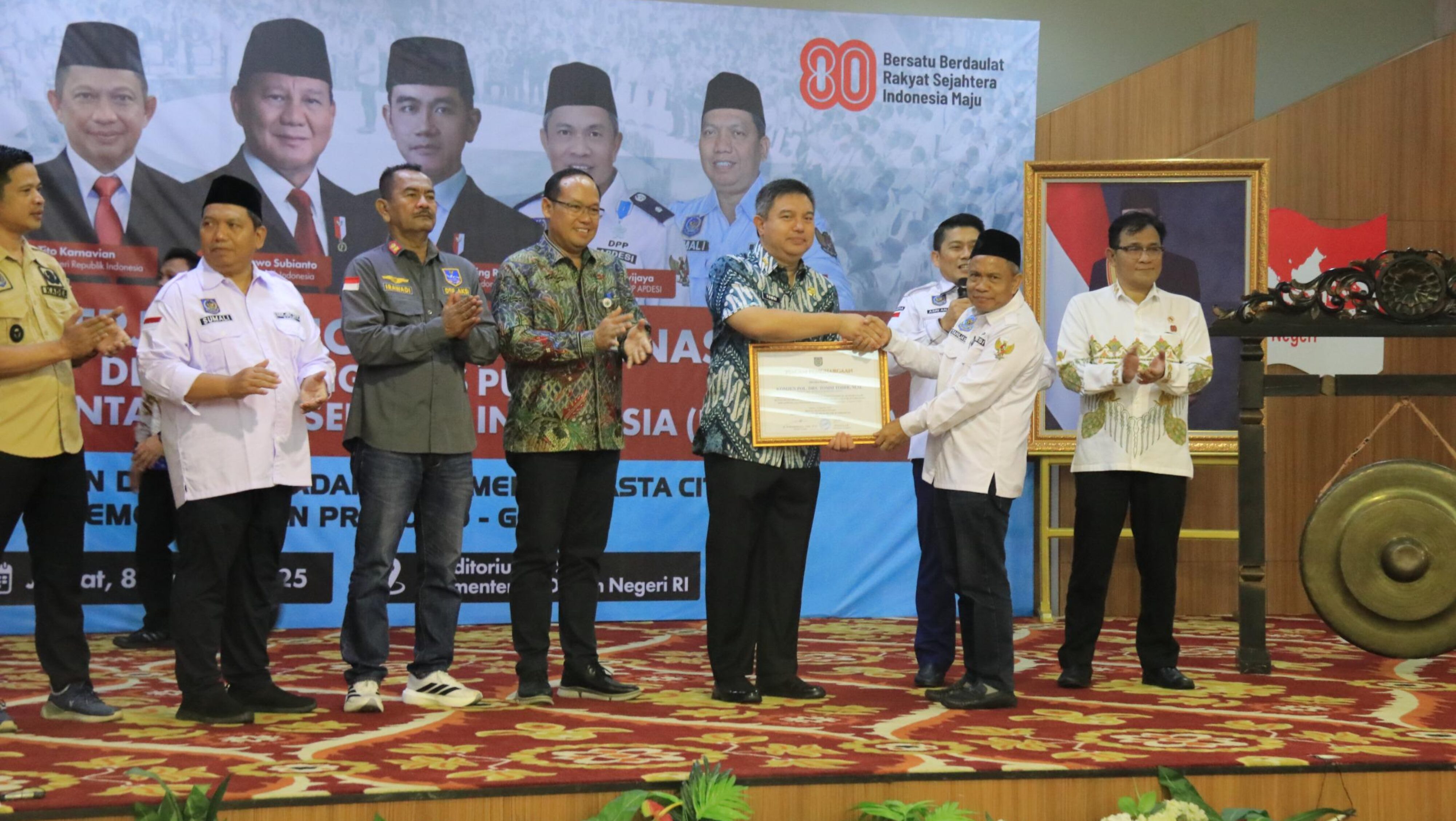 Sekjen Kemendagri Ajak Kepala Desa Dukung Program Prioritas Pemerintah