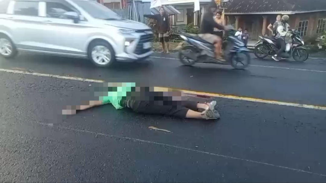 Kecelakaan Tunggal di Jembrana, Nengah Sumberdana Tewas di Lokasi