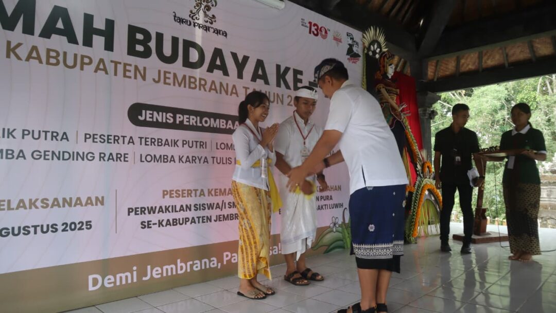 Kemah Budaya IX Kabupaten Jembrana Ciptakan Pelopor Pelestari Budaya