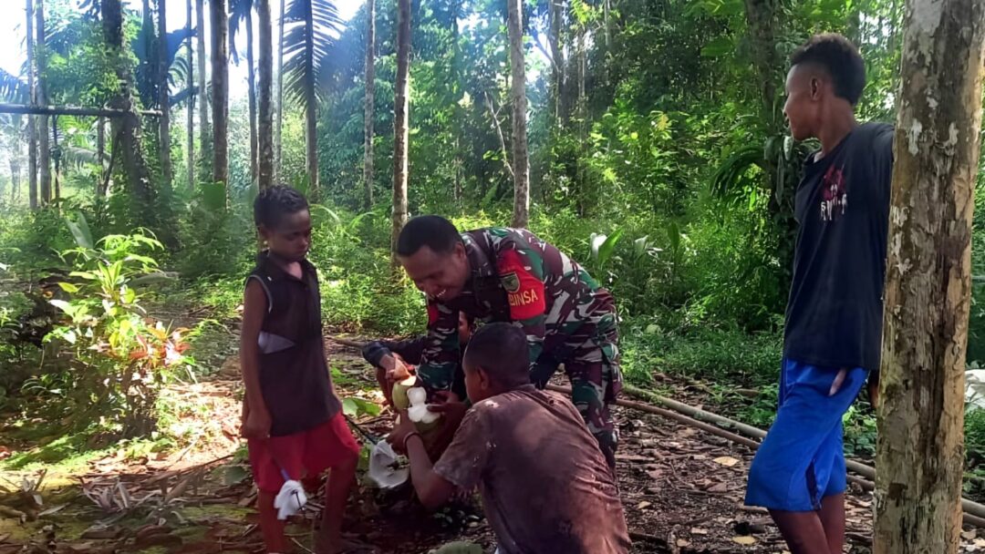 Didik Karakter Sejak Dini, Babinsa Ingatkan Pentingnya Disiplin dan Menghormati Orang Tua