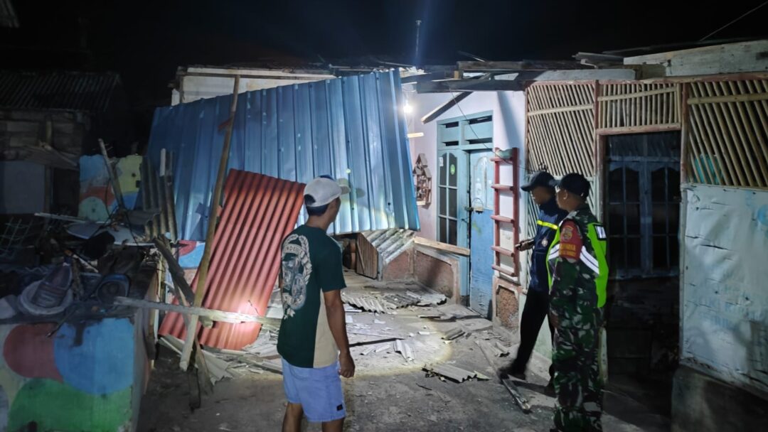 Puting Beliung Terjang Gilimanuk, 13 Rumah Warga Rusak