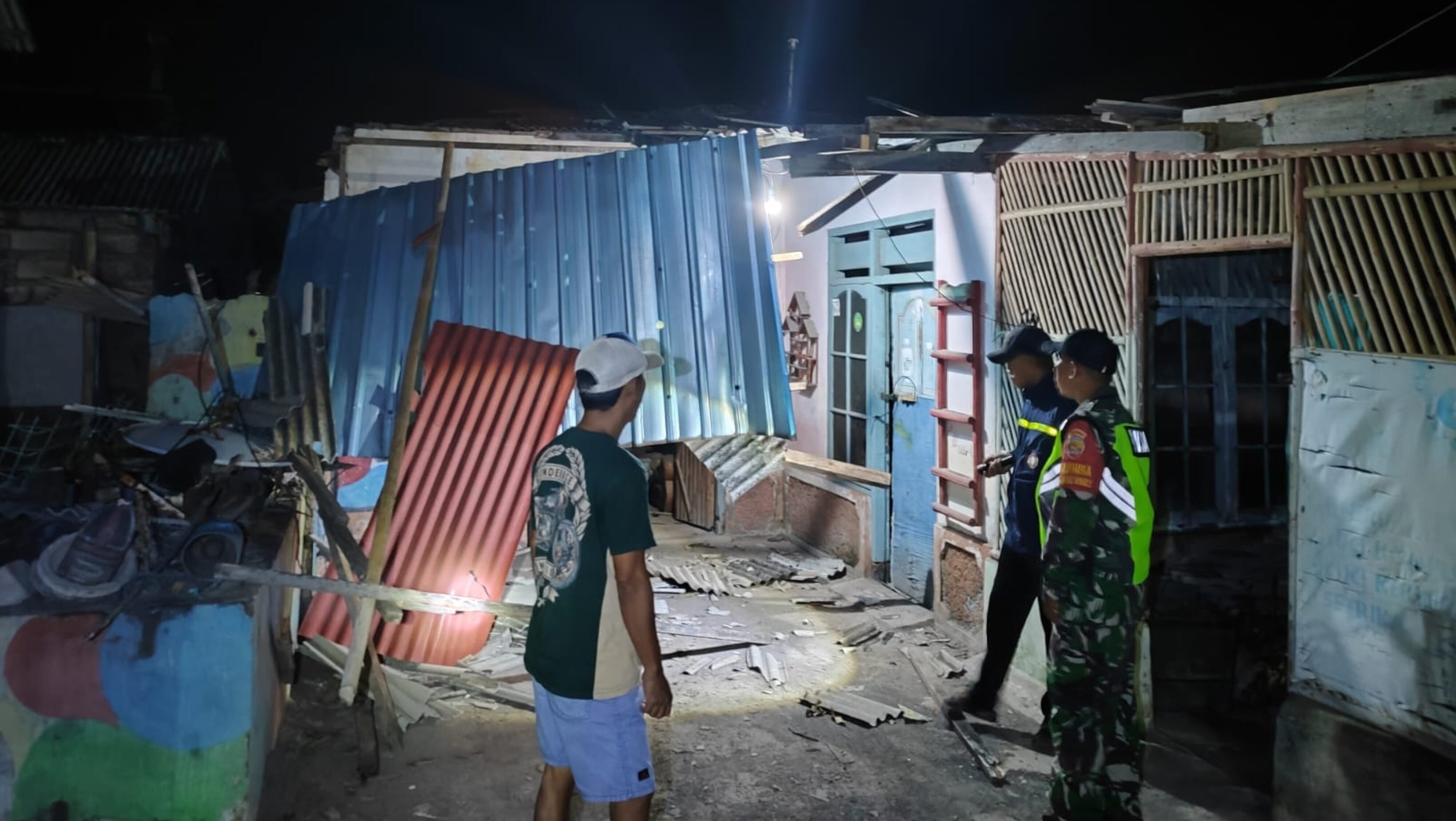 Puting Beliung Terjang Gilimanuk, 13 Rumah Warga Rusak