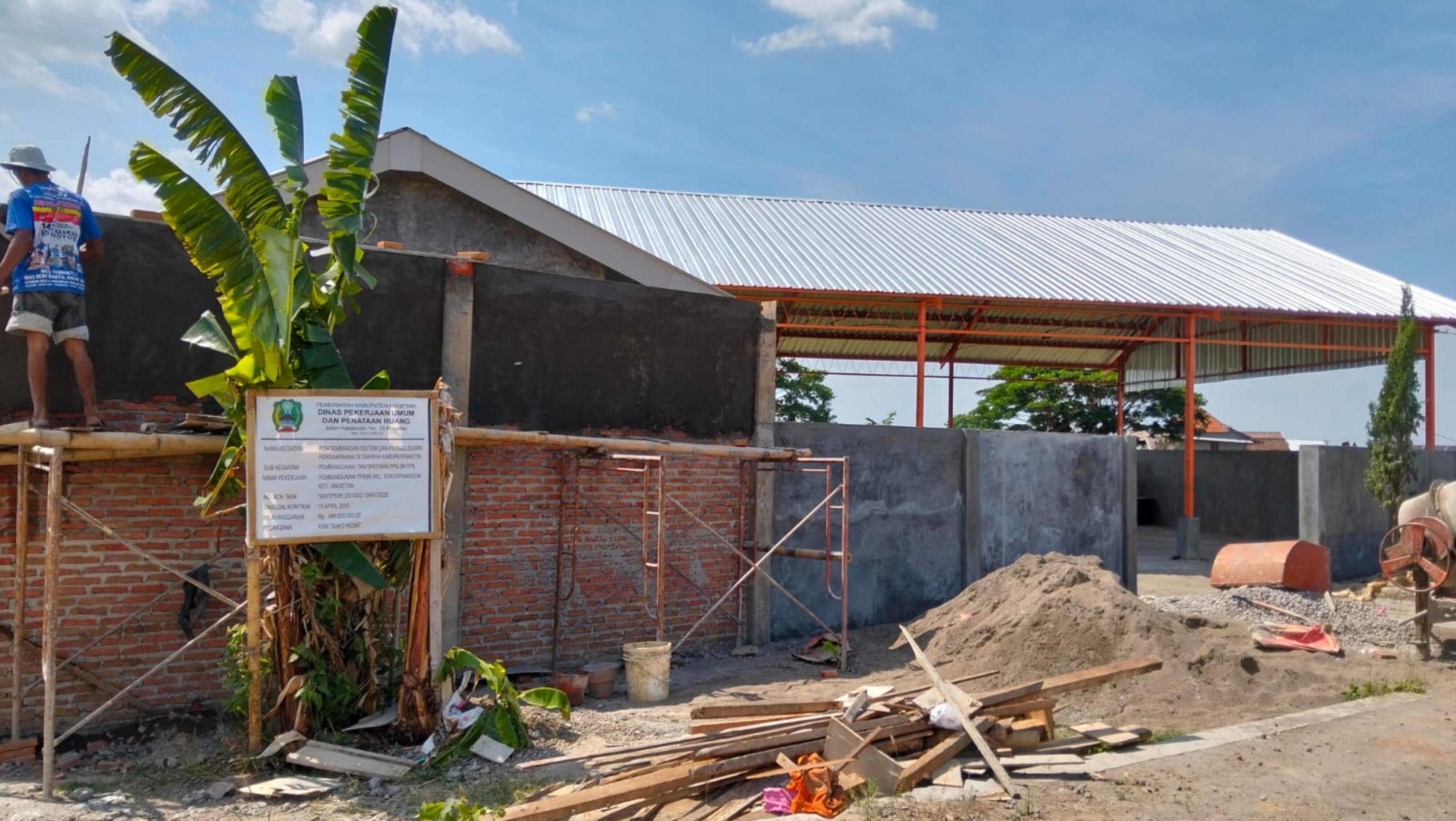 Dinas PUPR Magetan Bangun TPS3R, Solusi Pengolahan Sampah Skala Lingkungan