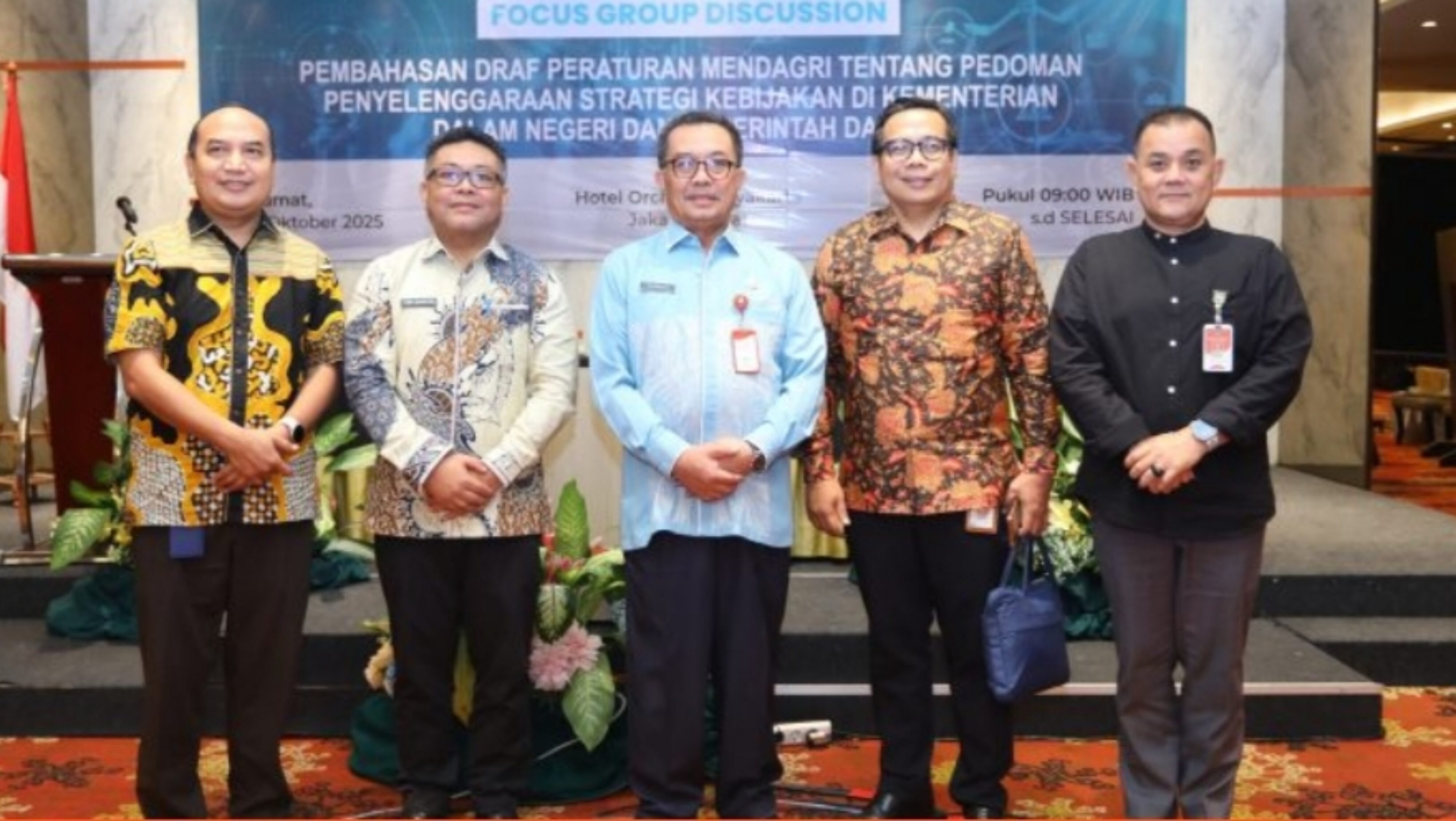 BSKDN Kemendagri Gelar FGD Matangkan Pedoman Strategi Kebijakan Pusat dan Daerah