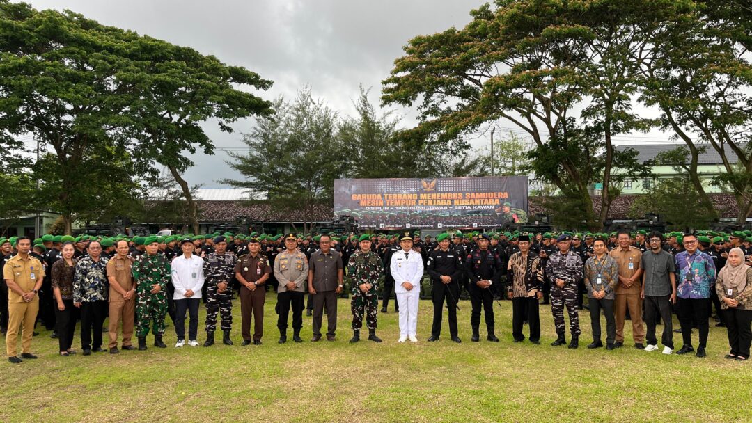 Wabup Ipat Sambut Kedatangan Satgas Yonif 741 Garuda Nusantara Purna Tugas Dari Pamtas RI-RDTL