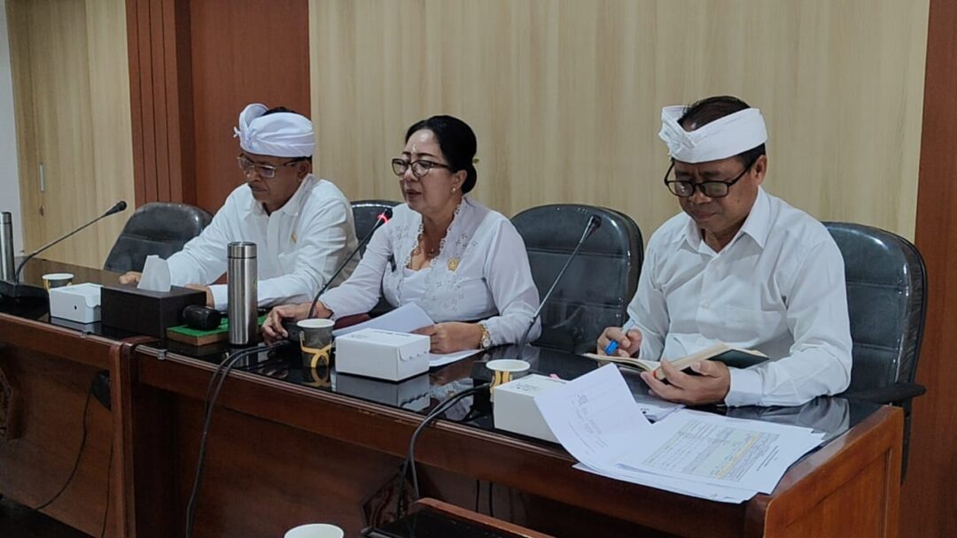 DPRD Jembrana Tetapkan Renja Dan Propemperda Tahun 2026 Dalam Rapat Paripurna
