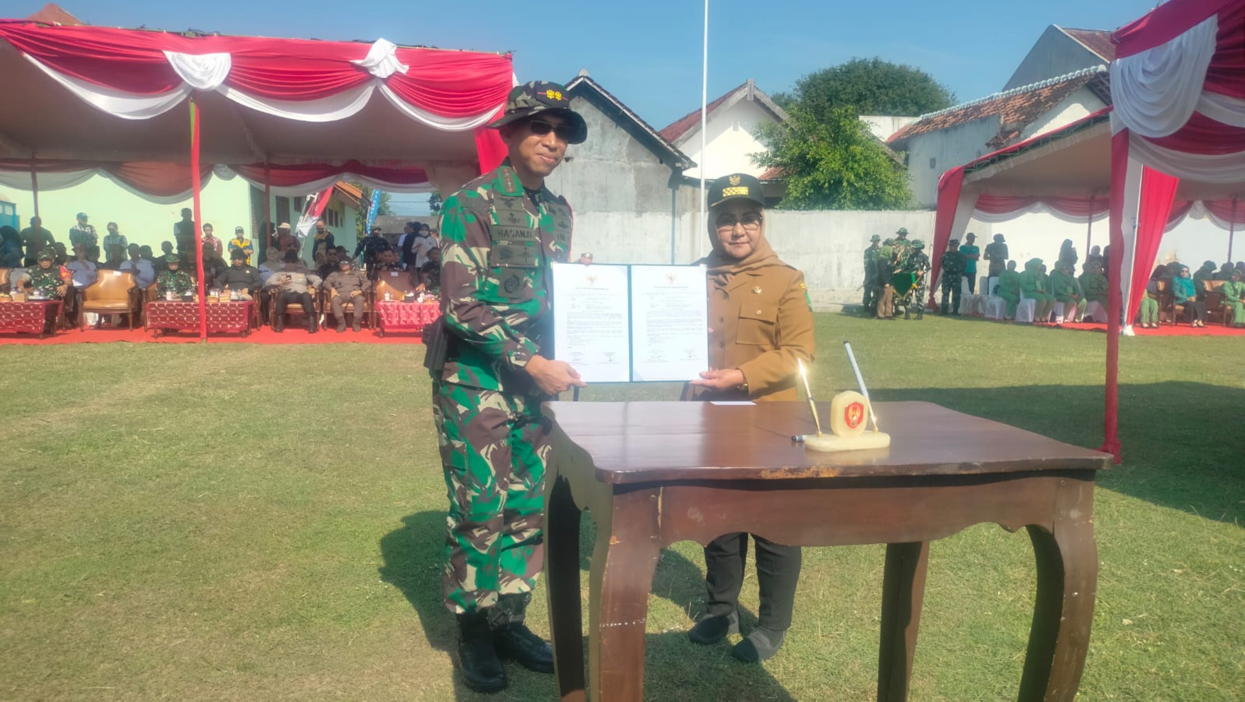 Sinergi TNI Dan Pemkab Magetan, TMMD Ke 126 Resmi Dibuka Di Desa Kembangan