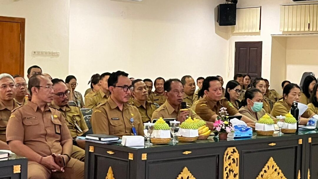 Rakor Pencegahan Korupsi, KPK Dan Pemkab Jembrana Evaluasi Progress MCP Dan Bahas Capaian Nilai SPI