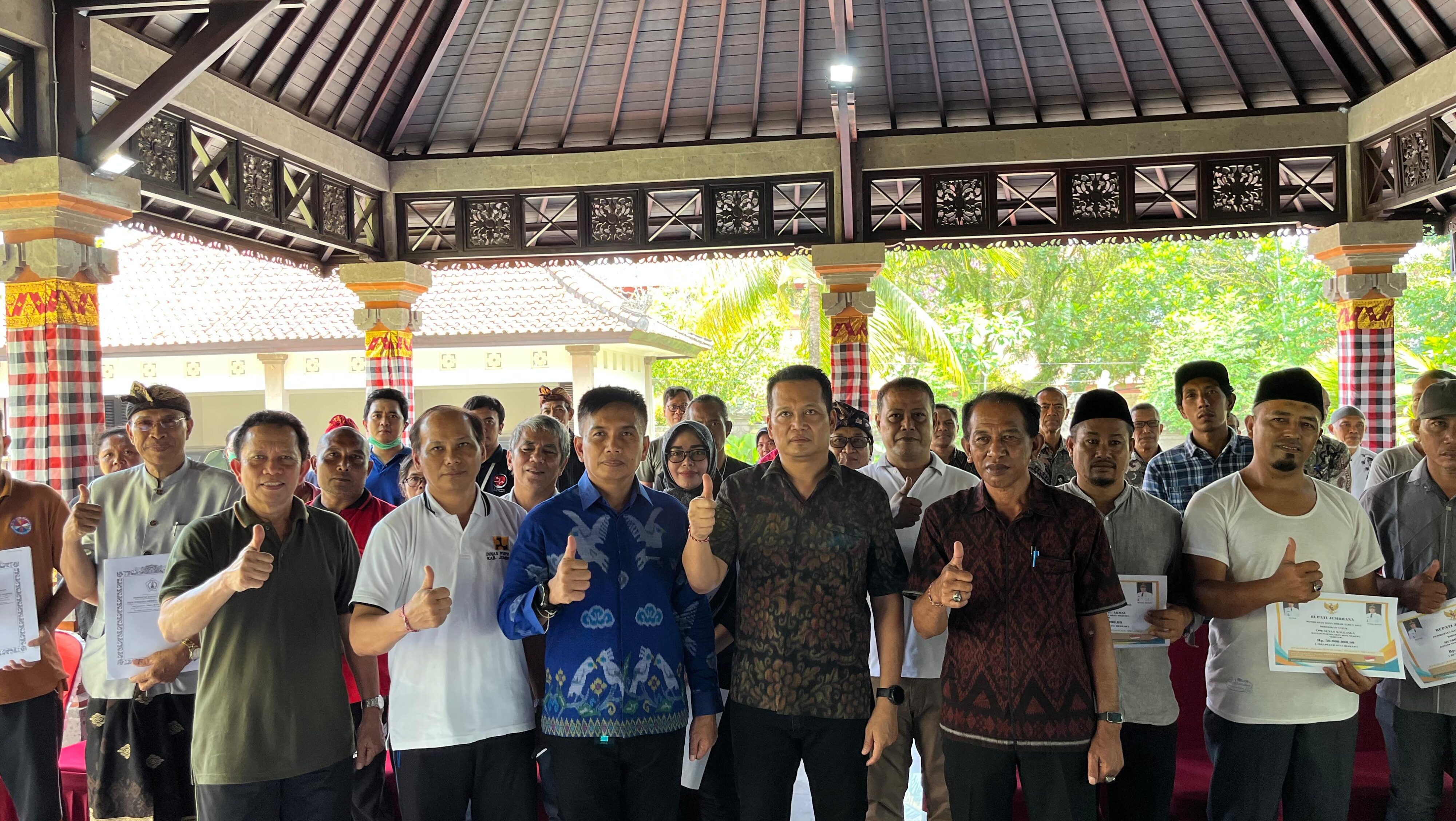 Realisasikan Komitmen, Kembang-Ipat Teken Dan Serahkan Hibah Aset Tanah Perkuat Layanan Masyarakat