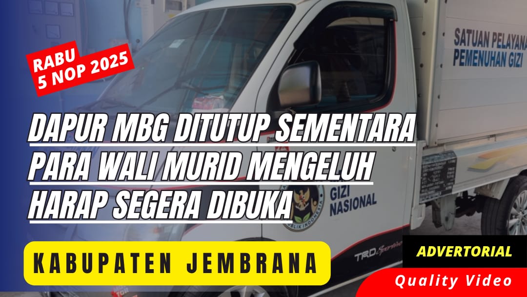 Warga Keluhkan Penutupan Layanan Dapur MBG Di Kabupaten Jembrana Harap Segera Dibuka Kembali
