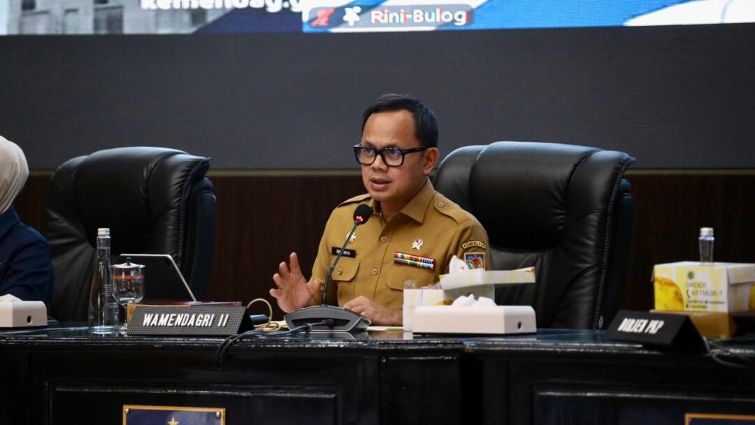 Inflasi Tercatat 2,86 Persen, Wamendagri Bima Arya Minta Daerah dengan Inflasi Tinggi Lakukan Pengendalian