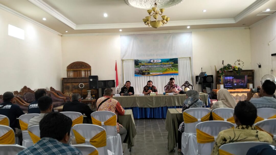 Distanikan Kabupaten Madiun Perkuat Kelembagaan Gapoktan Lewat Forum Komunikasi 2025