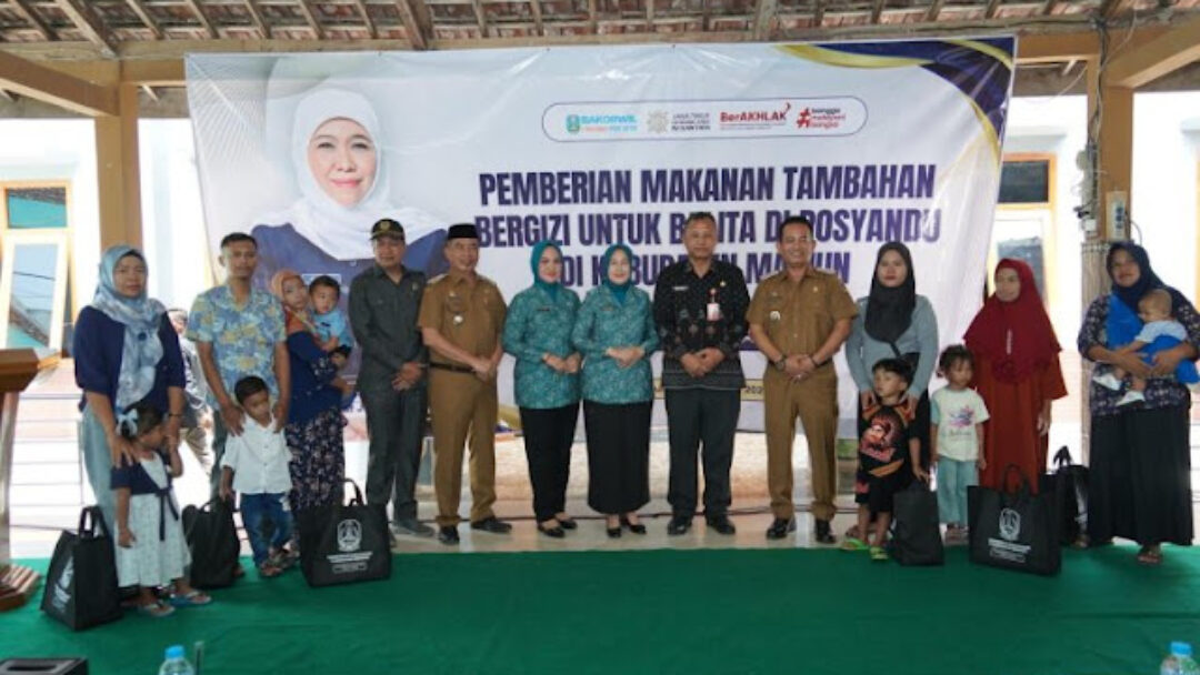 Pemprov Jatim Gaspol Atasi Stunting, 200 Balita Di Madiun Terima PMT Bergizi