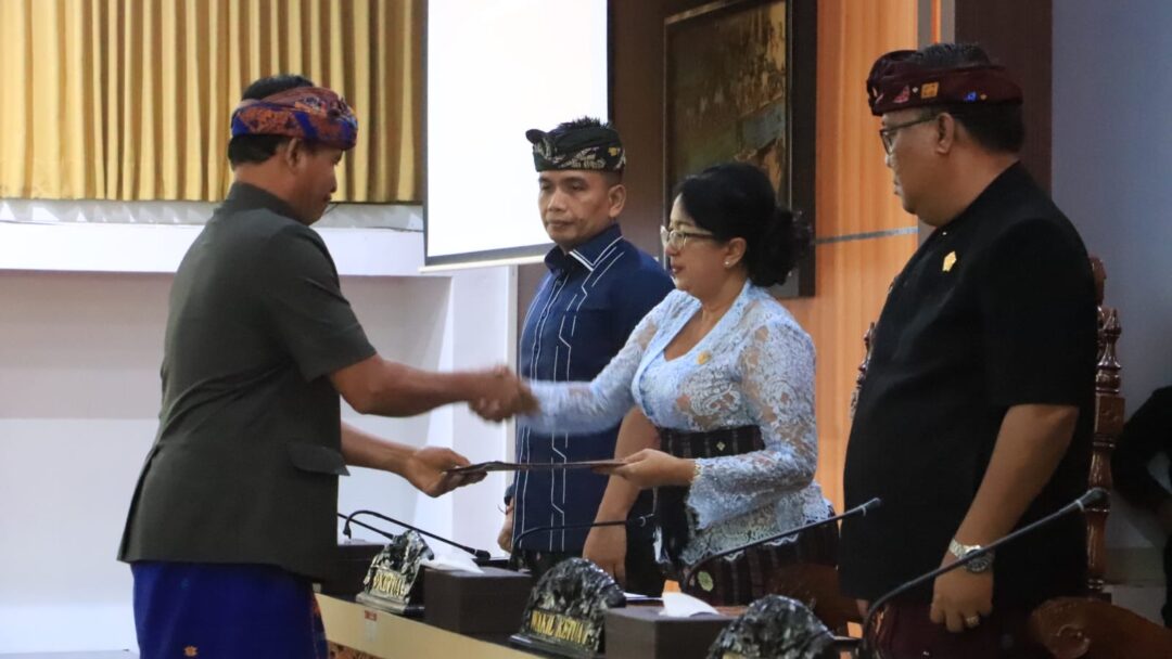 Rapat Paripurna DPRD Jembrana Sahkan Empat Ranperda Dan APBD 2026 Dalam Sidang Panjang Menjelang Akhir Tahun
