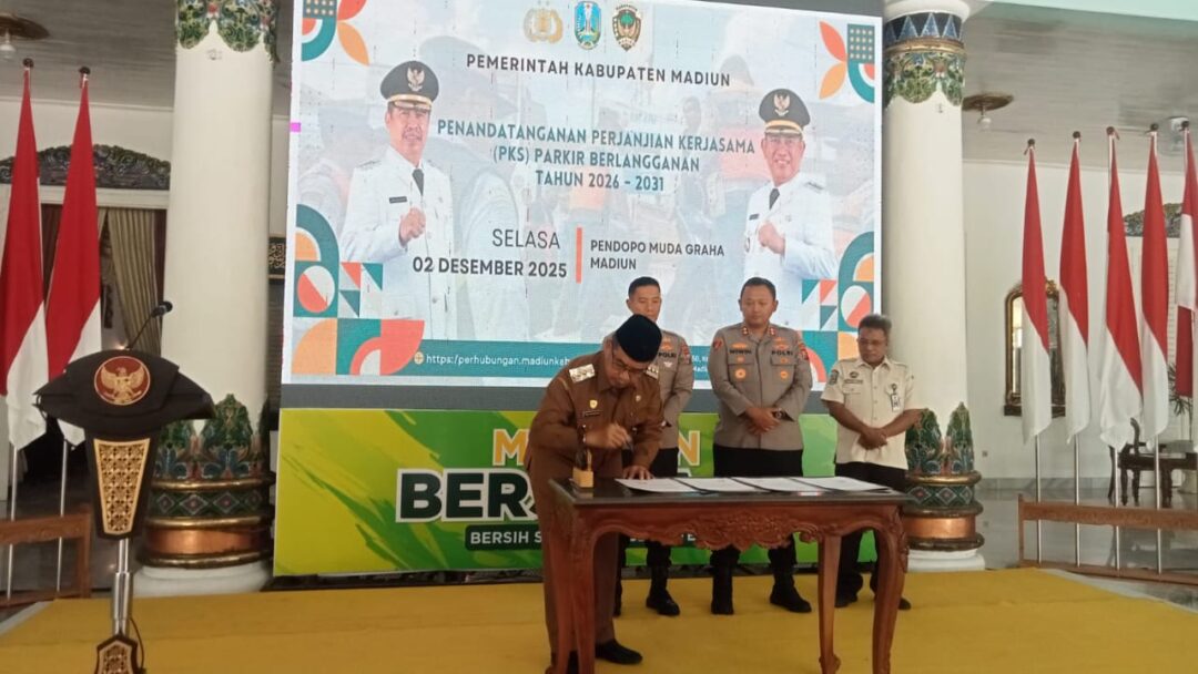 Pemkab Madiun Terapkan Parkir Berlangganan 2026–2031, Dorong PAD Dan Tertib Parkir
