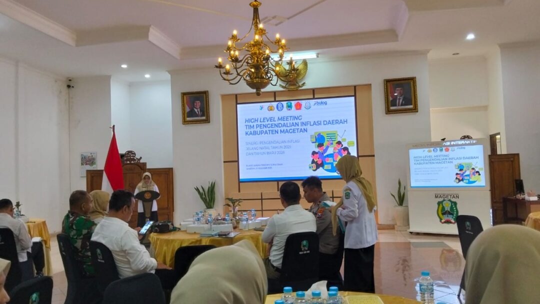 Pemkab Magetan Mantapkan Strategi Hadapi Nataru, TPID Gelar High Level Meeting