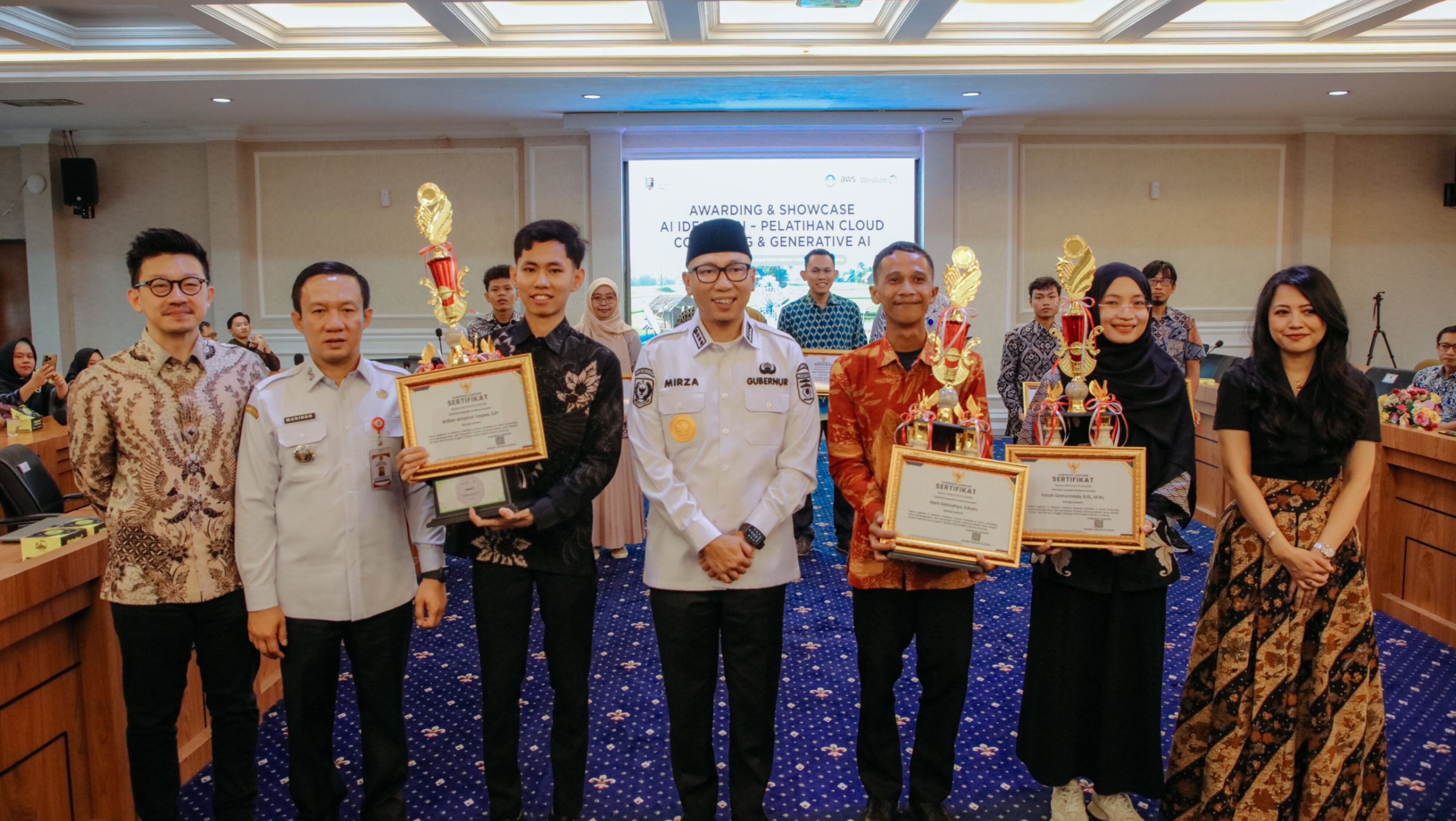 Tutup AI Ideathon 2025, Gubernur Lampung Rahmat Mirzani Djausal Dorong Inovasi Wujudkan Desa Maju di Lampung