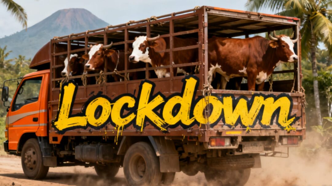 Enam Desa di Jembrana Lockdown LSD, Pengiriman Sapi Masih Diperbolehkan dengan Syarat