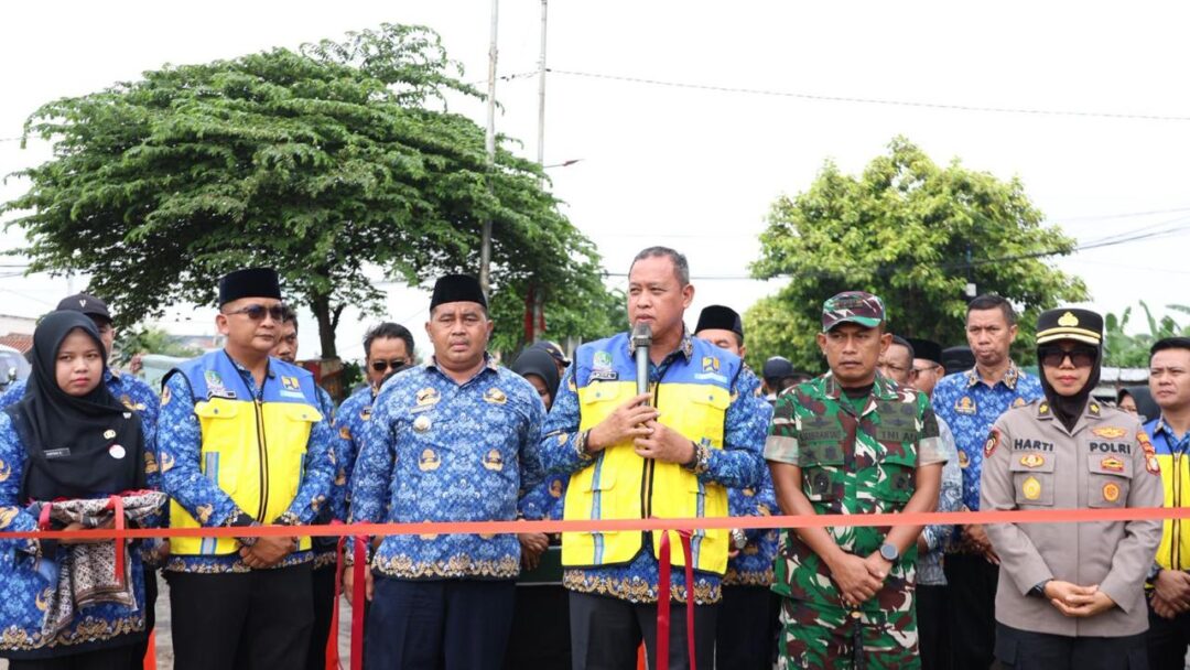 Walikota Bekasi Resmikan Sisi Barat Jl Perjuangan, Akses Jalan Semakin Lebar 