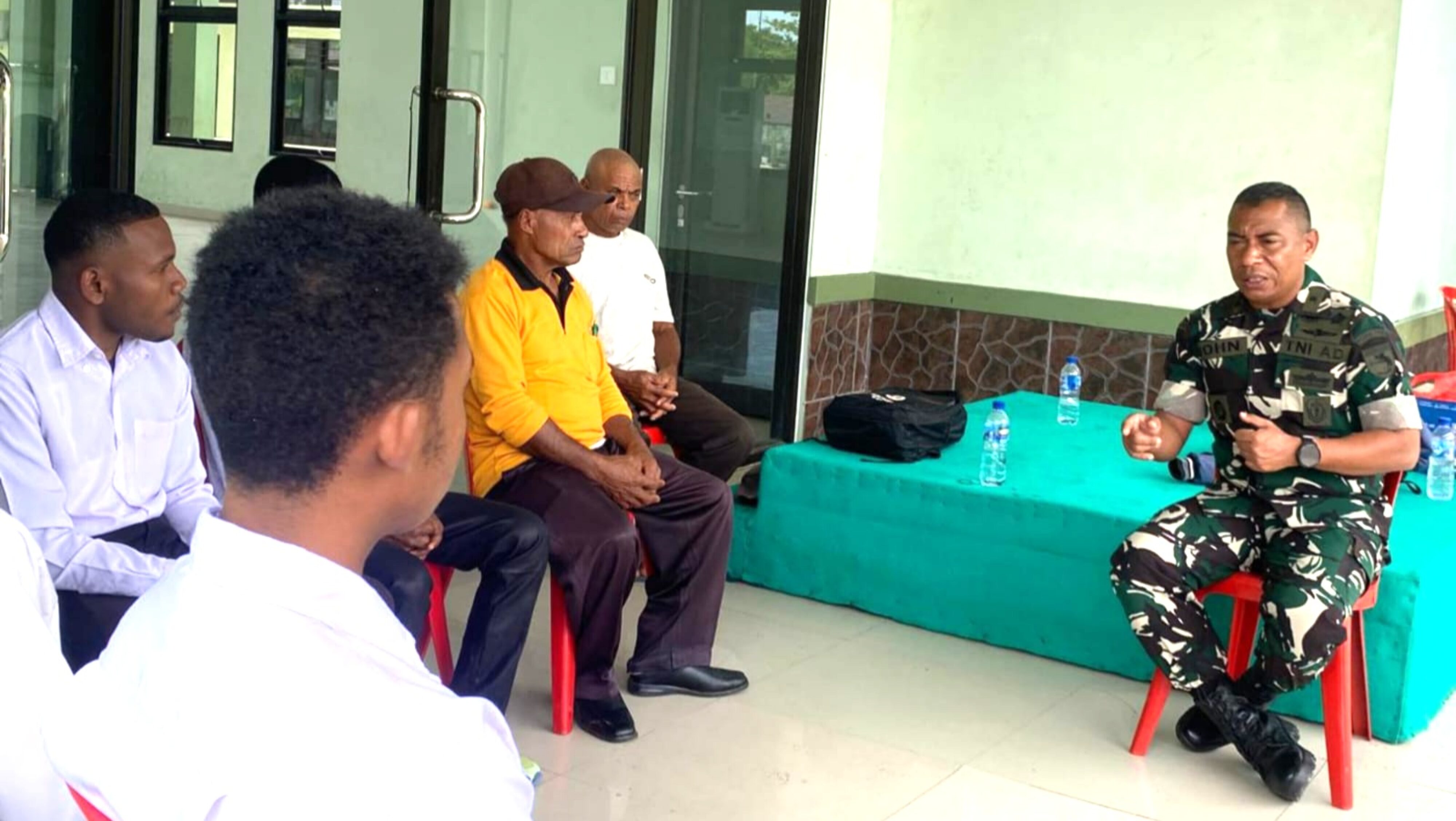 Sambut Casis TNI AD, Dandim 1708/BN Bangkitkan Semangat Generasi Muda Papua