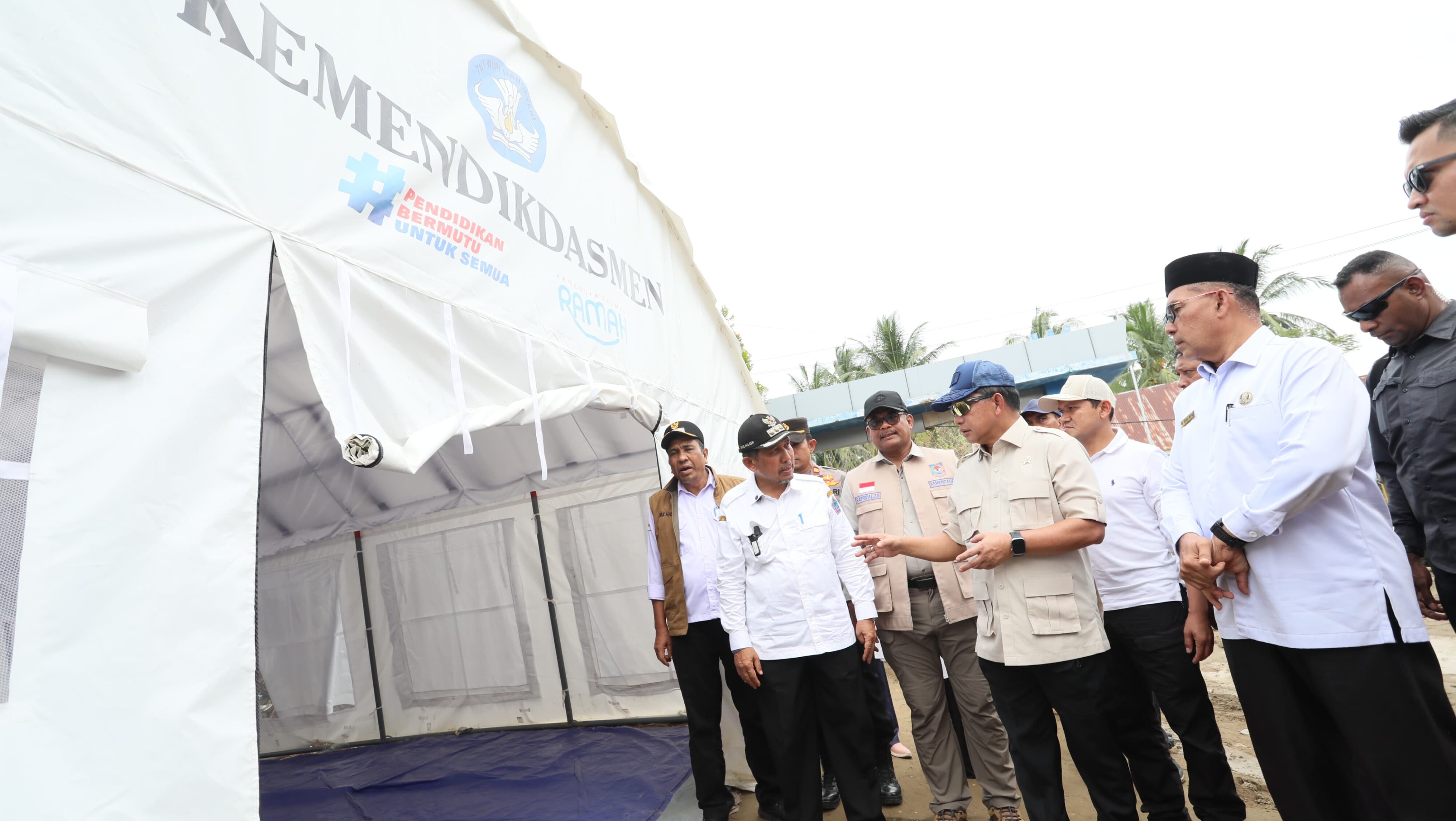 Kasatgas Tito Karnavian Dorong Percepatan Renovasi Sekolah Terdampak Banjir di Pidie Jaya