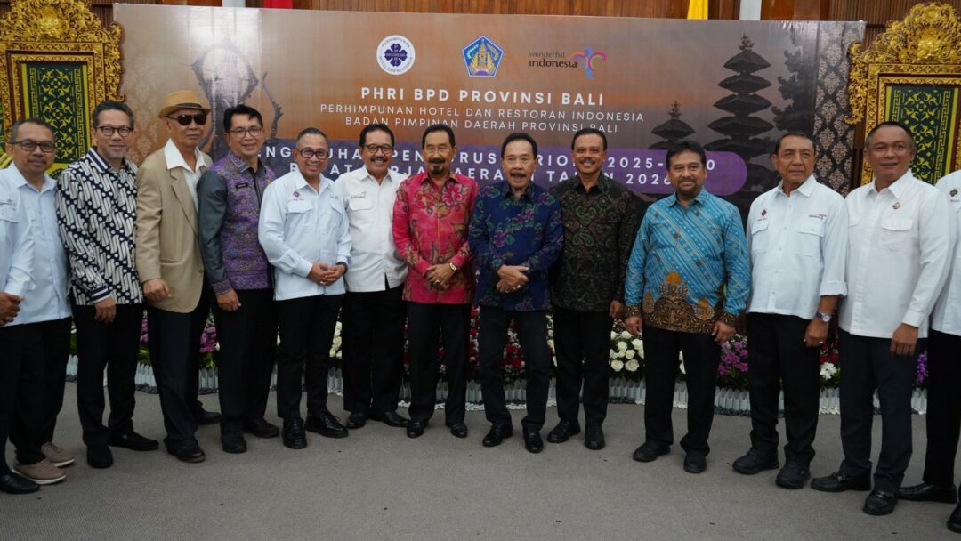 Sekda Dewa Indra Tekankan Kolaborasi Hadapi Tantangan Pariwisata, PHRI Catat Okupansi Hotel Turun di Tengah Kunjungan Wisatawan Tinggi