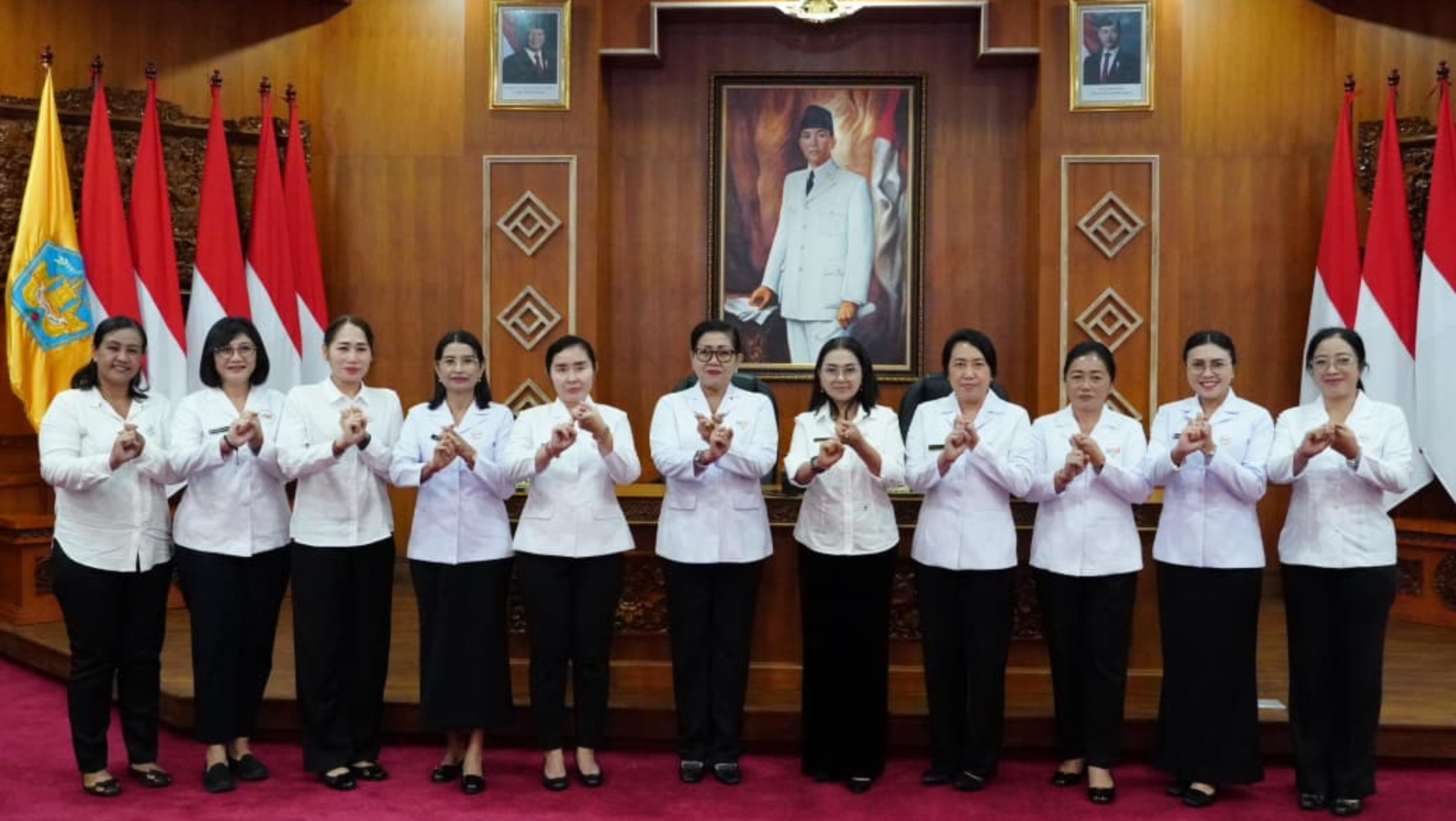 Sinergikan Program Posyandu hingga Desa, TP Posyandu Bali Matangkan Agenda 2026