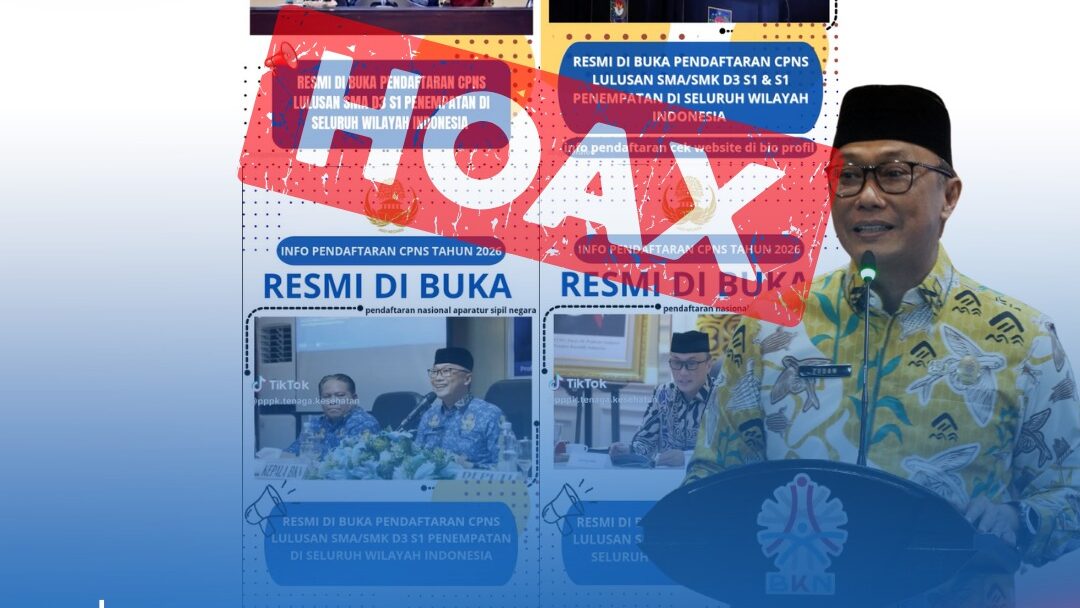 Beredar Video Palsu Kepala BKN, Prof. Zudan: Itu Hoax, Ikuti Sumber Berita Resmi di BKN