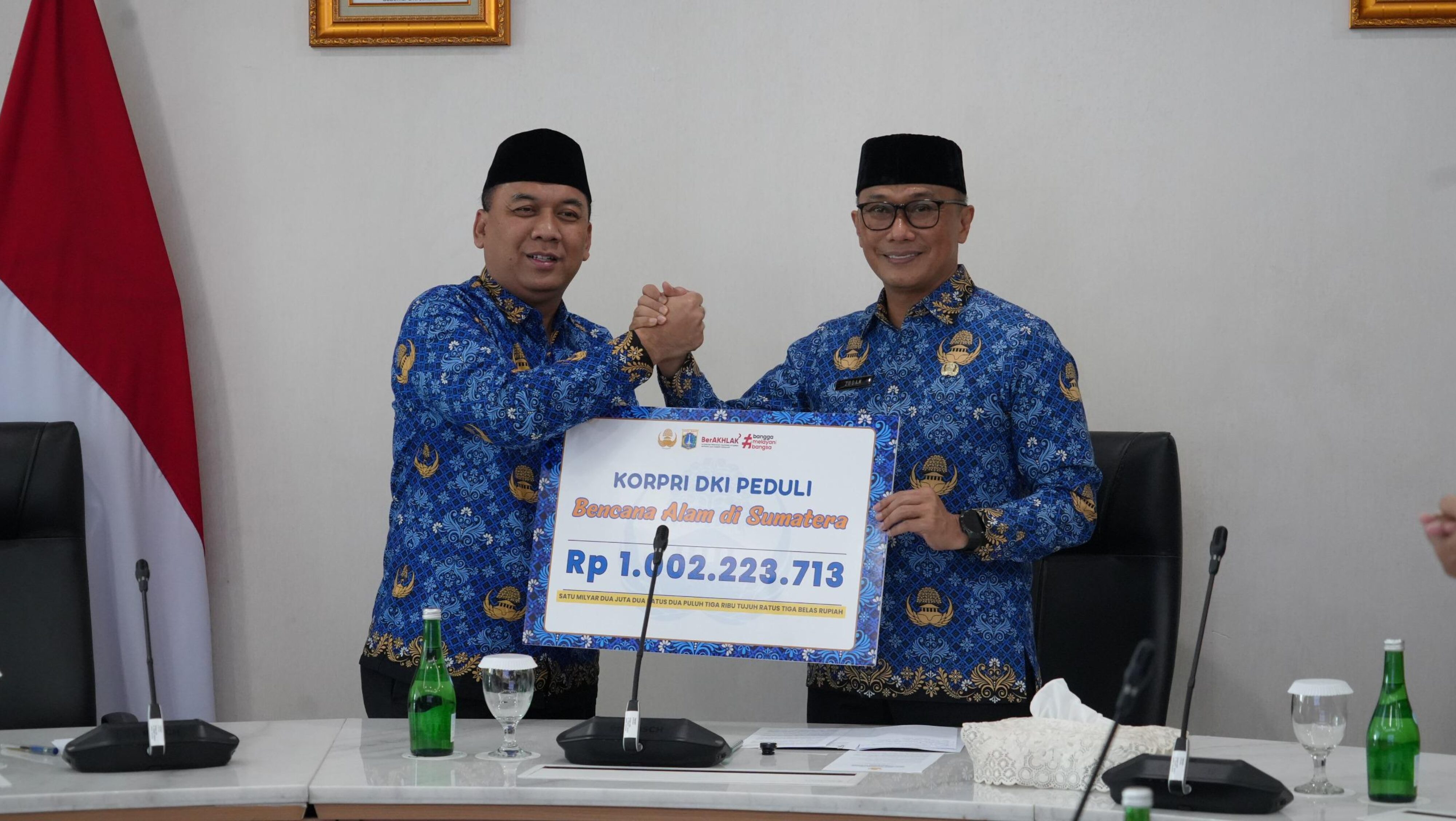 Solidaritas ASN Korpri DKI Jakarta Galang Rp1 Miliar Lebih Untuk Korban Bencana di Sumatra