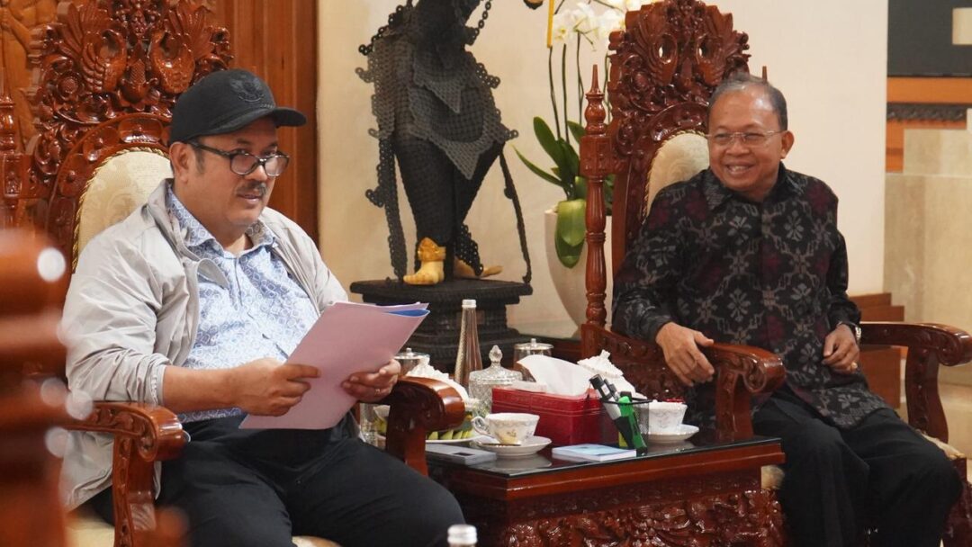 Percepat Penguatan Infrastruktur Darat hingga Laut, Gubernur Koster Lobi Menteri PPN/Kepala Bappenas RI