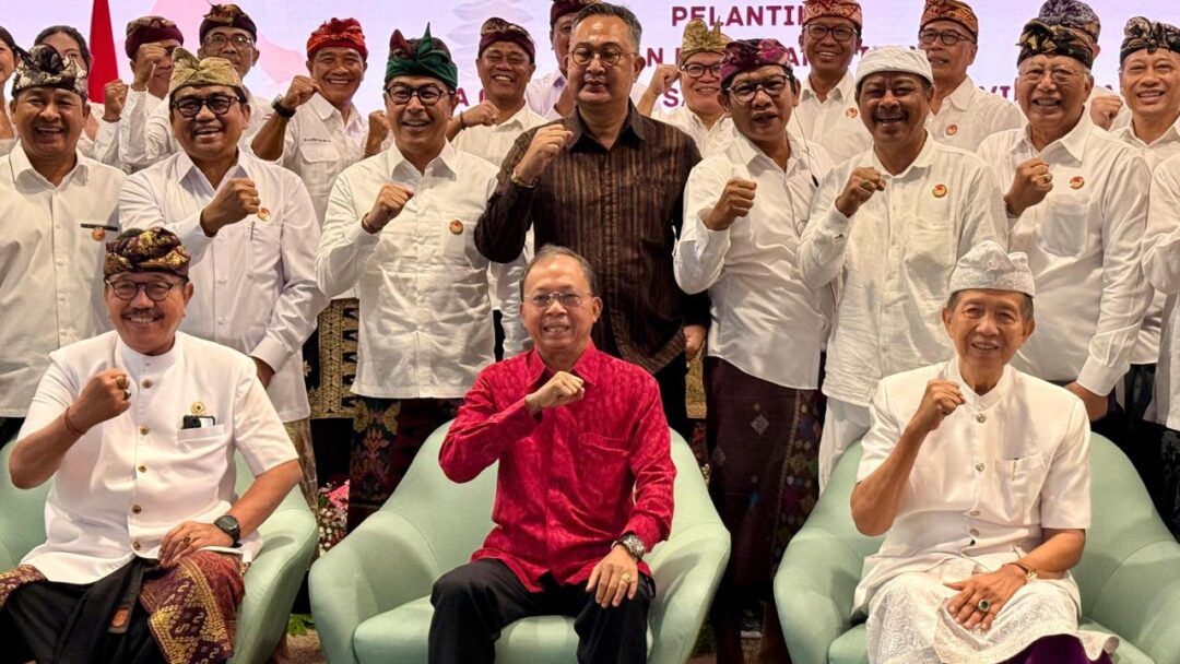 Pelantikan Pengurus DPW NPCI, Gubernur Koster Ajak Bersama Membangun Bali