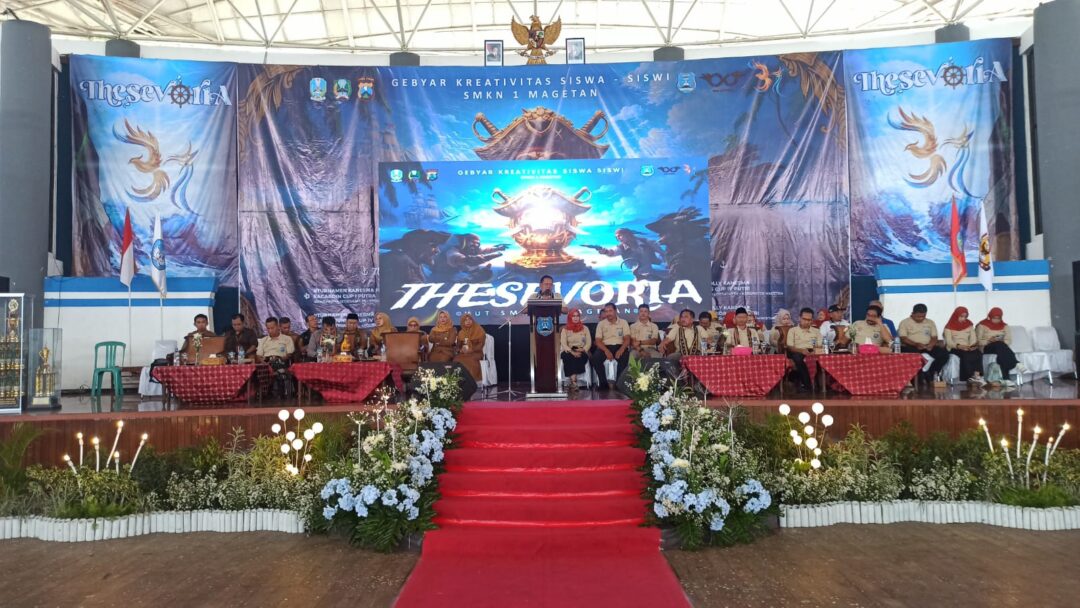 Semarak Usia 37 Tahun, SMKN 1 Magetan Tampilkan Ledakan Kreativitas Siswa Di GOR Ki Mageti