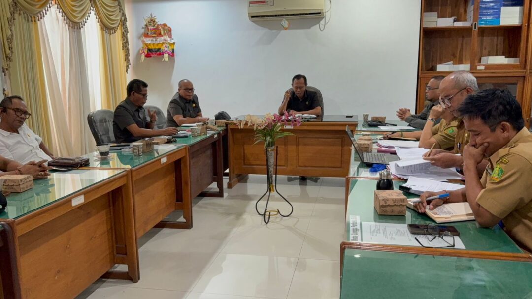 Komisi I DPRD Jembrana Gelar Raker Bersama OPD, Bahas DD, ADD, Pilkel 2027 Hingga Tertib Administrasi Kependudukan