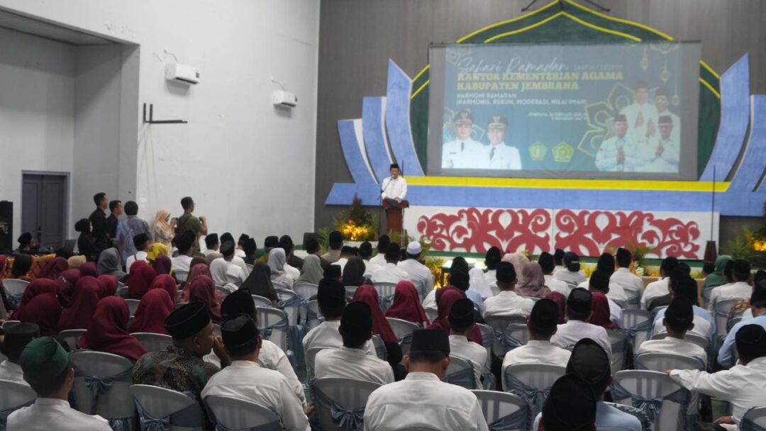 Nyepi Dan Idul Fitri 2026 Beririsan, Bupati Kembang Ajak Masyarakat Jembrana Perkuat Tenun Harmoni
