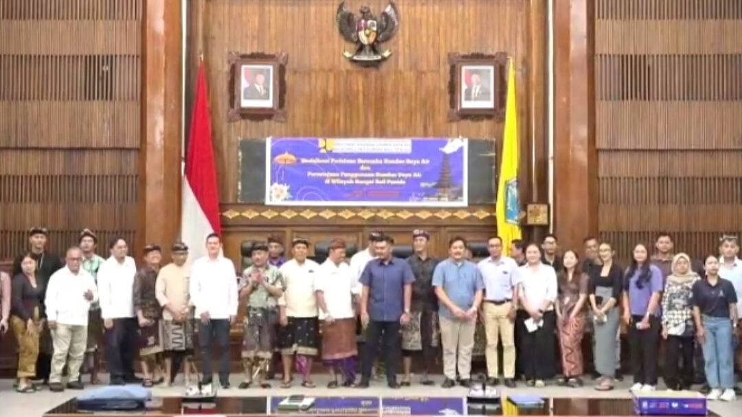Perkuat Pengelolaan Air Berkelanjutan, BWS Bali Penida Laksanakan Sosialisasi Perizinan Sumber Daya Air