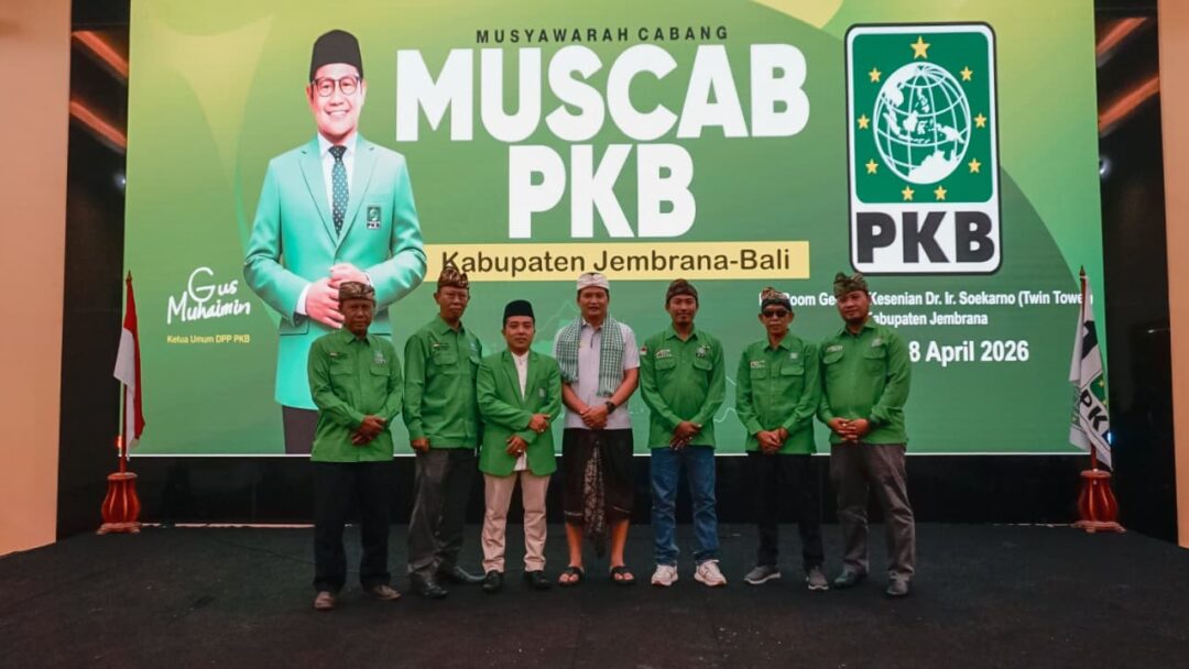 Buka Muscab PKB Jembrana, Bupati Kembang Tekankan Pembangunan Tanpa Sekat Politik