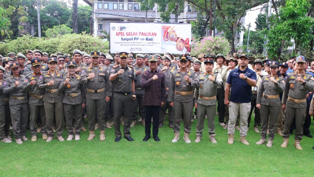 Tegakkan Perda, Sekda Dewa Indra Minta Satpol PP Kedepankan Pendekatan Humanis