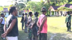 Apel Pagi Satgas TMMD Ke-128 Kodim 1708/BN Perkuat Kesiapan dan Kekompakan Personel