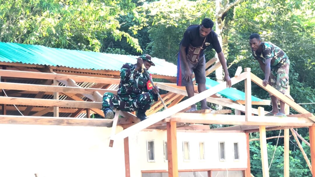 Tinjau Langsung Lokasi, Dan SKK TMMD Pastikan Pembangunan Sesuai Target