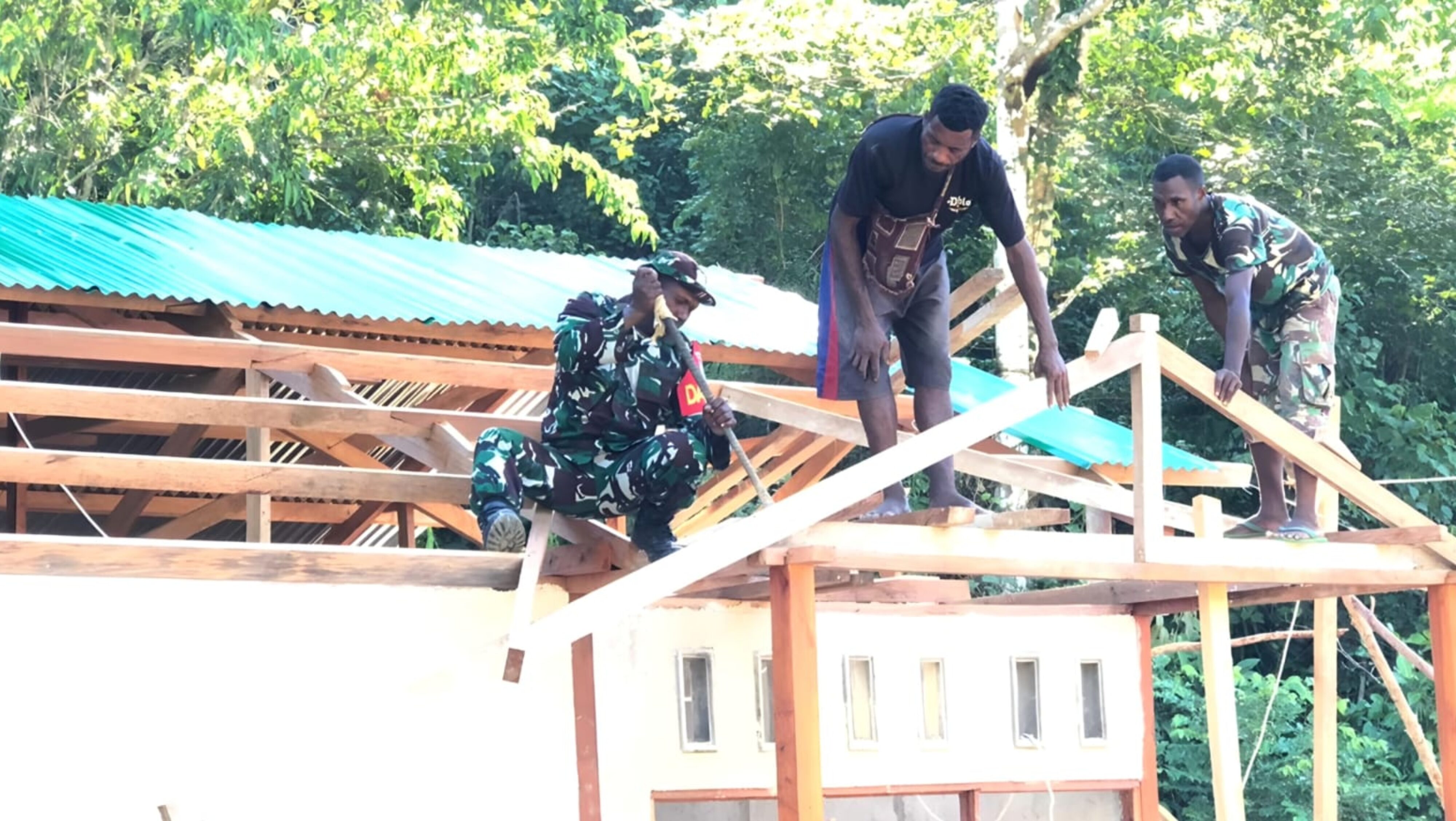 Tinjau Langsung Lokasi, Dan SKK TMMD Pastikan Pembangunan Sesuai Target