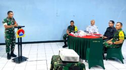 Tim Wasev Terima Paparan Progres TMMD ke-128 Kodim 1708/BN di Distrik Bondifuar
