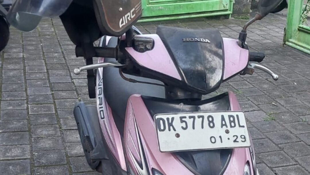 Kurang dari 24 Jam, Maling Tas Sopir Pick Up di SPBU Jembrana Dibekuk Polisi