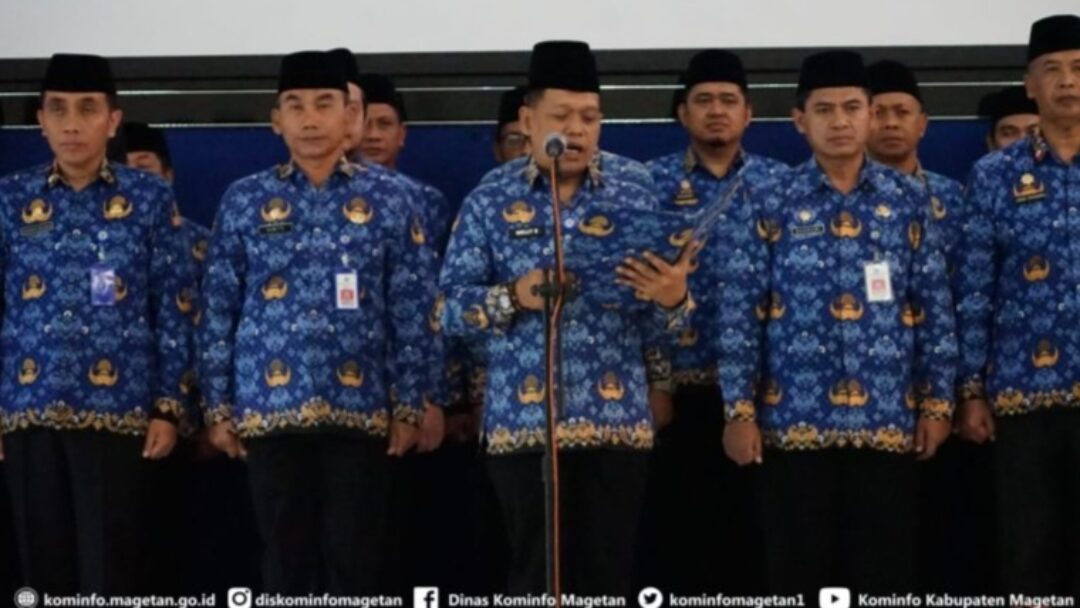 KORPRI Magetan Berganti Nahkoda, Bupati Nanik Dorong ASN Adaptif Dan Cepat Melayani